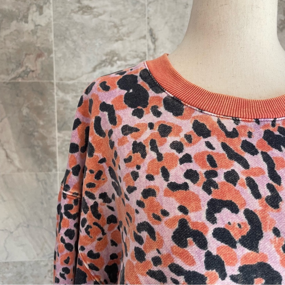 JOYLAB Animal Print Sweatshirt - Picture 4 of 8